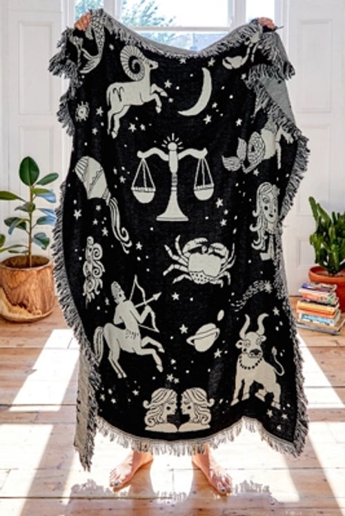 Calhoun Co Good At Naps Woven Throw Blanket Black All At Urban Outfitters Compare Cabot Circus