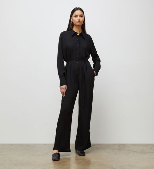 Finery Becca Black Jumpsuit