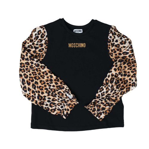 Girls Animalier Sleeve T-Shirt