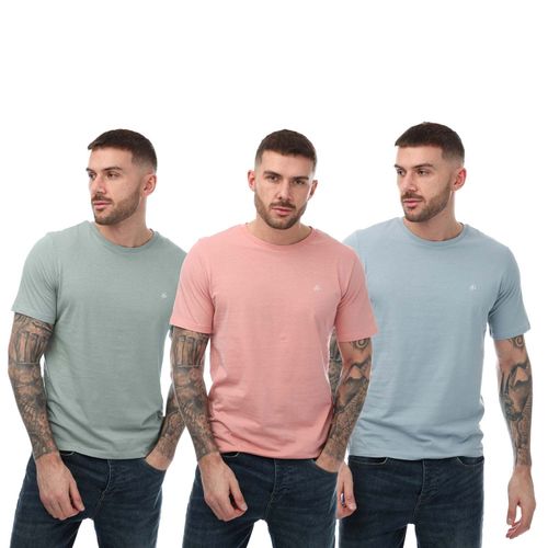 Mens JXJ 3 Pack Crew T-Shirts