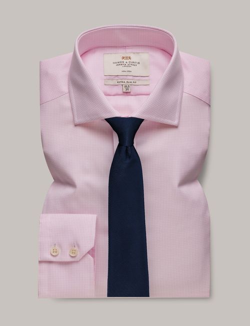 Hawes & Curtis Non-Iron Pink...