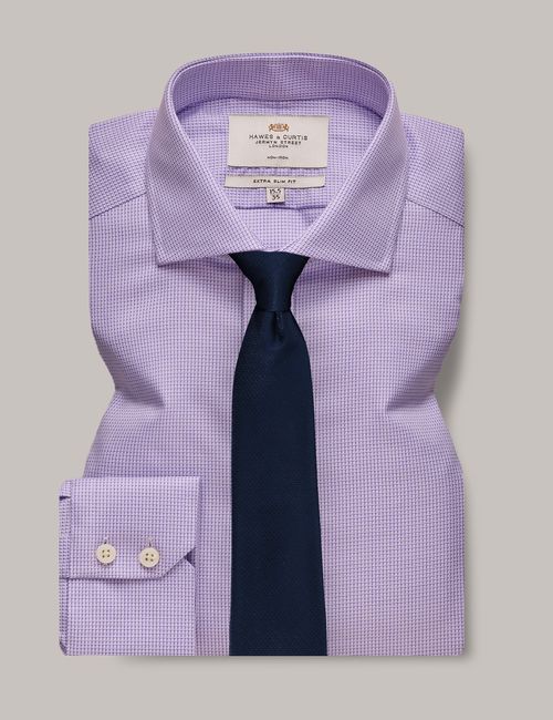 Hawes & Curtis Non-Iron Lilac...