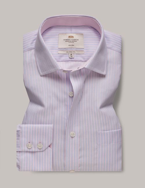 Hawes & Curtis Non-Iron Pink...