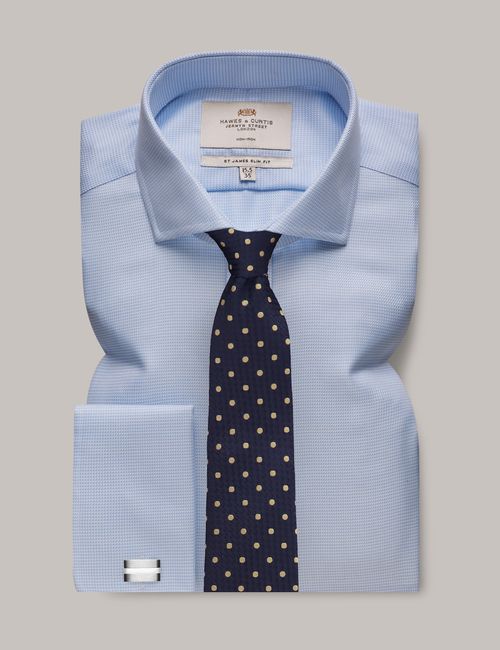 Hawes & Curtis Non-Iron Blue...