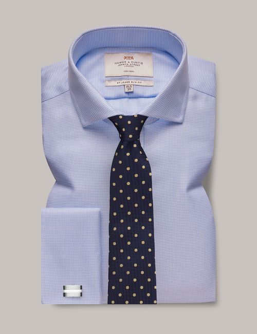 Hawes & Curtis Non-Iron Blue...