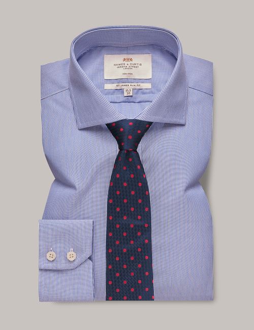 Hawes & Curtis Non-Iron Blue...