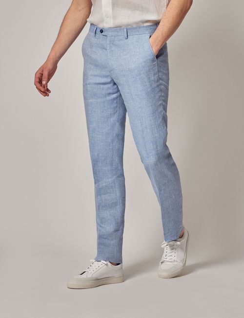 Light Blue Tailored Trousers