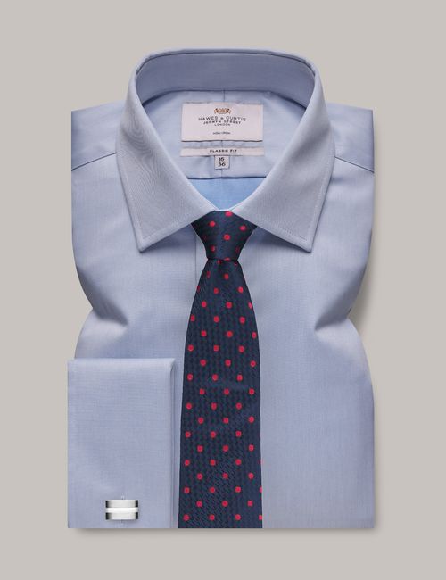 Hawes & Curtis Non-Iron Blue...