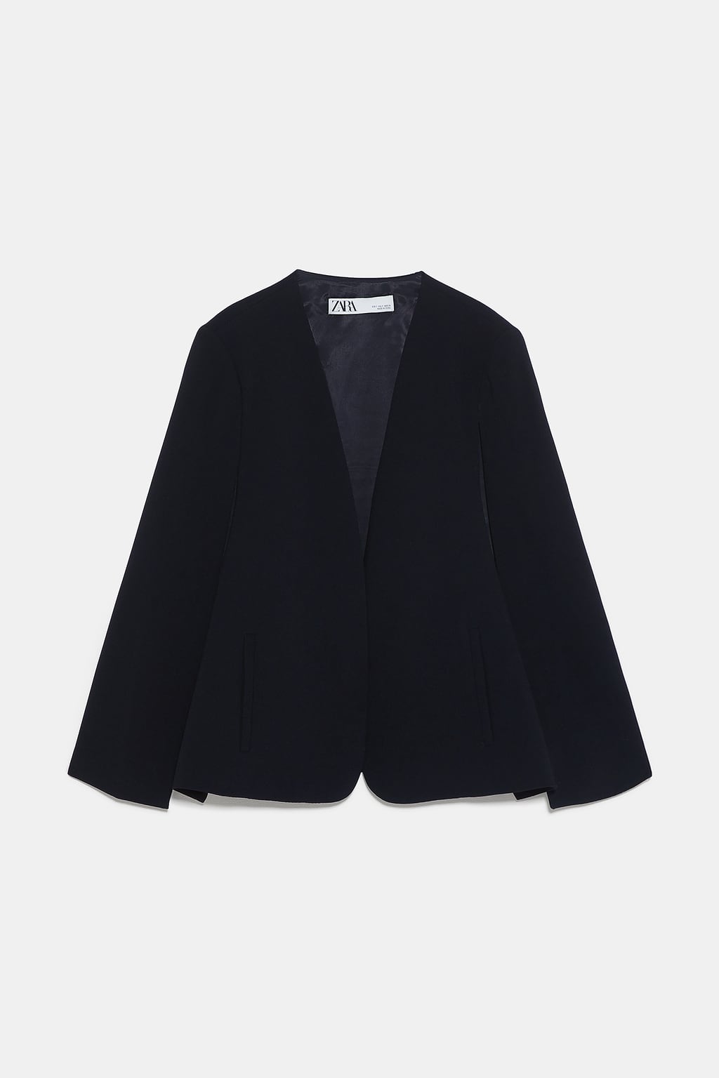 cape blazer zara