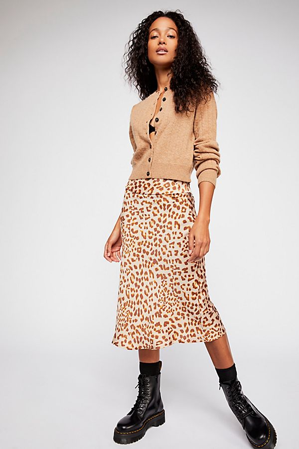 leopard skirt free people