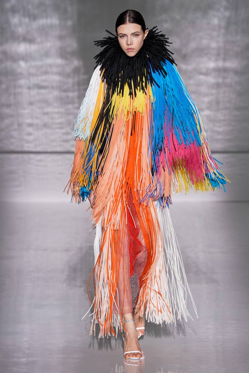 givenchy fringe dress