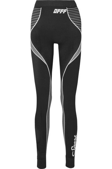 off white sport leggings