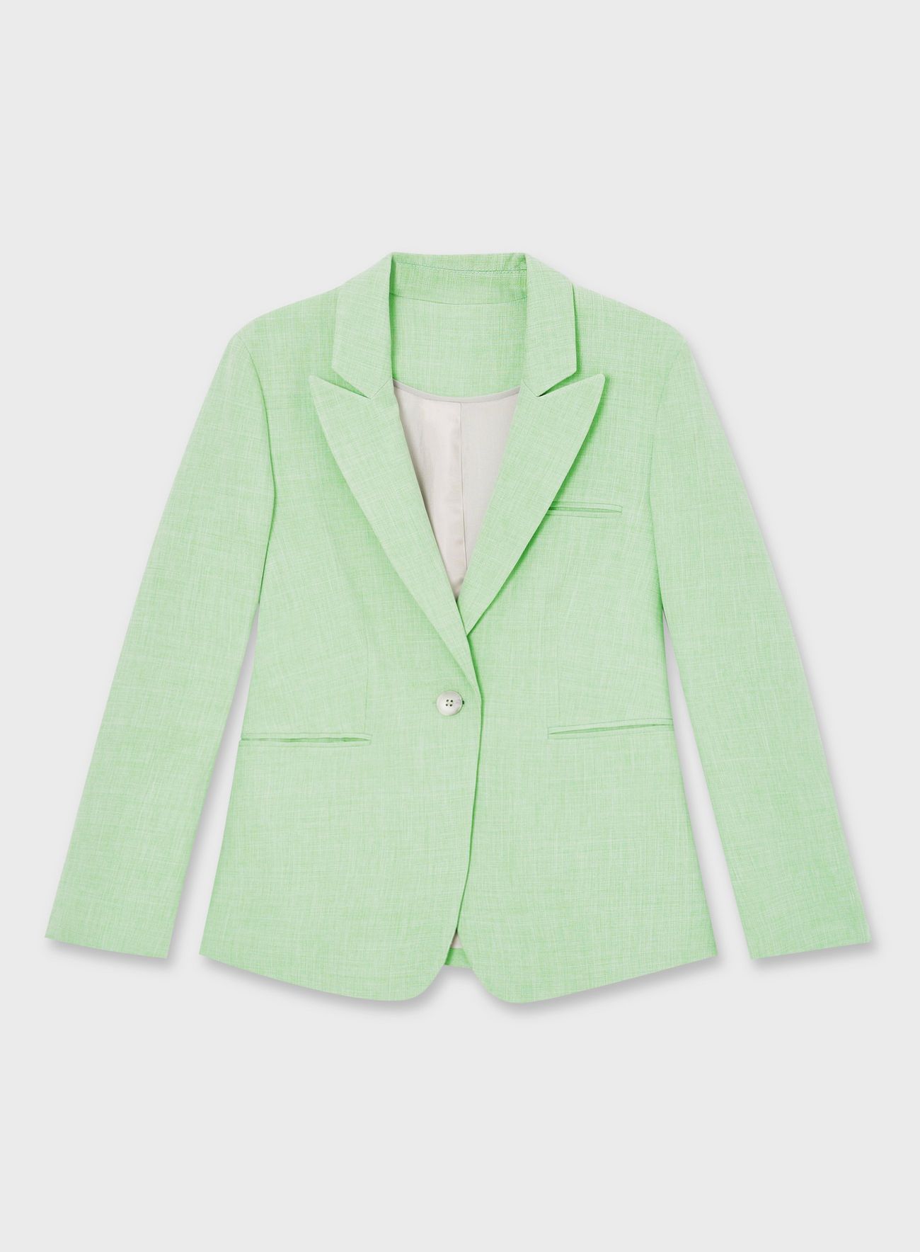 miss selfridge mint coat