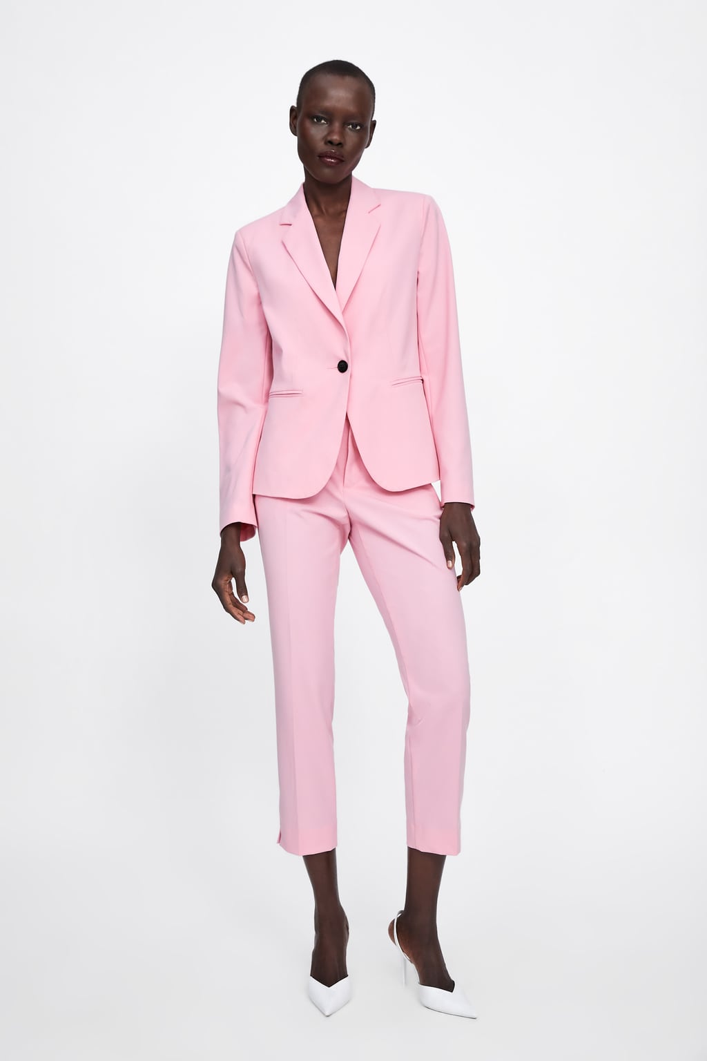 Buy Light Pink Slim Fit Suit Trousers for Men at SELECTED HOMME  216498401