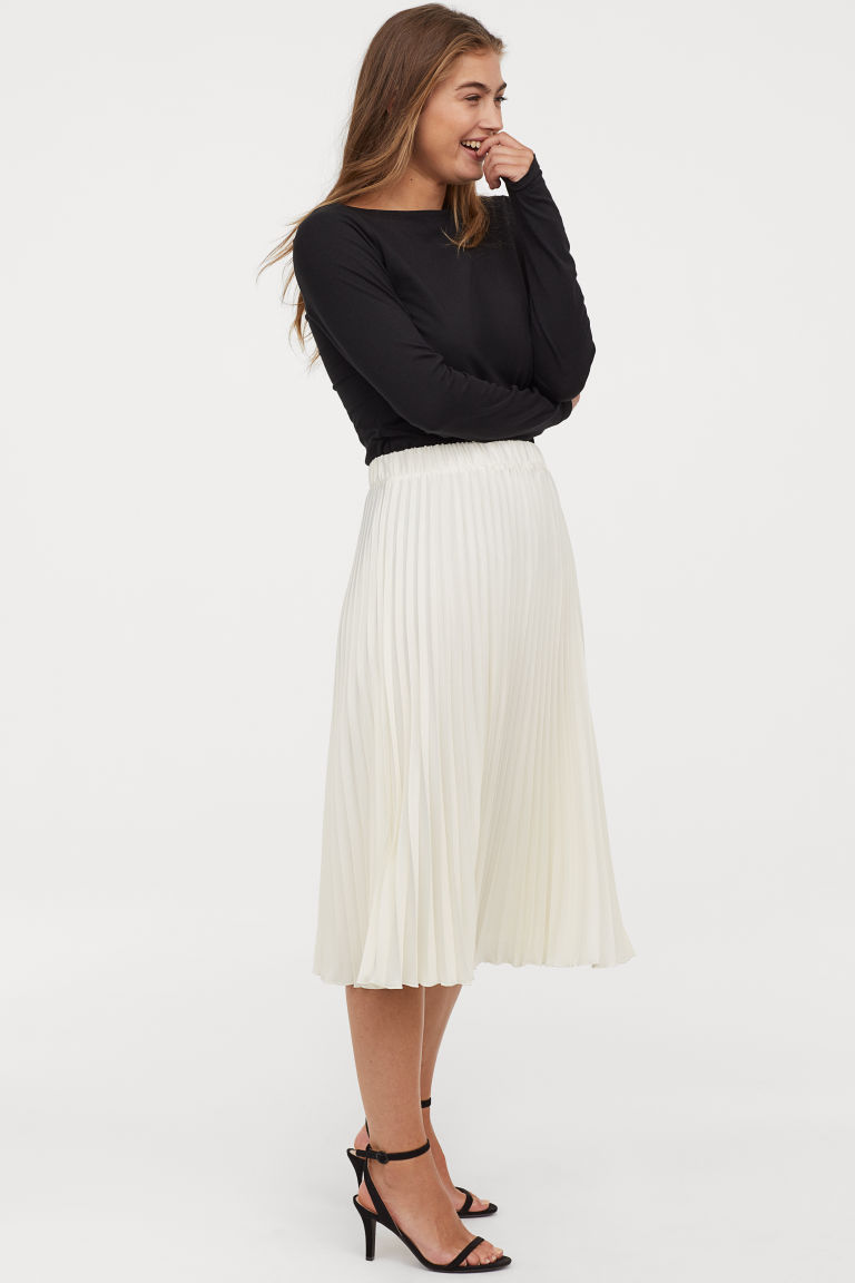 maxi pleated skirt ireland