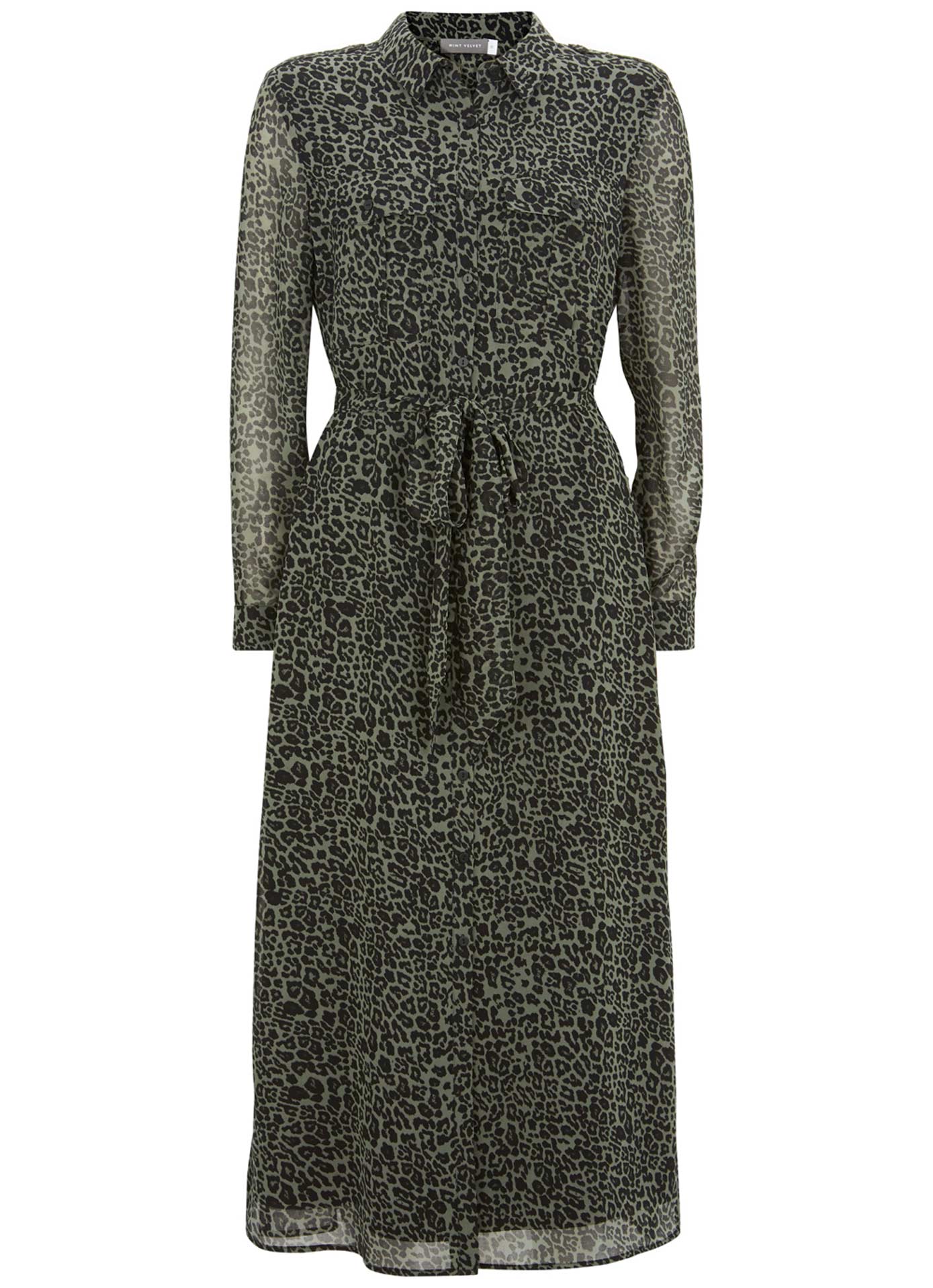 leopard print dress mint velvet