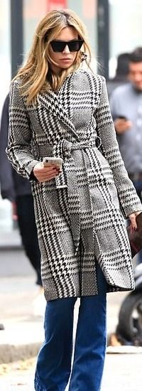 lipsy check wrap coat