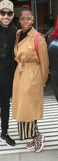 leopard print sock trainers