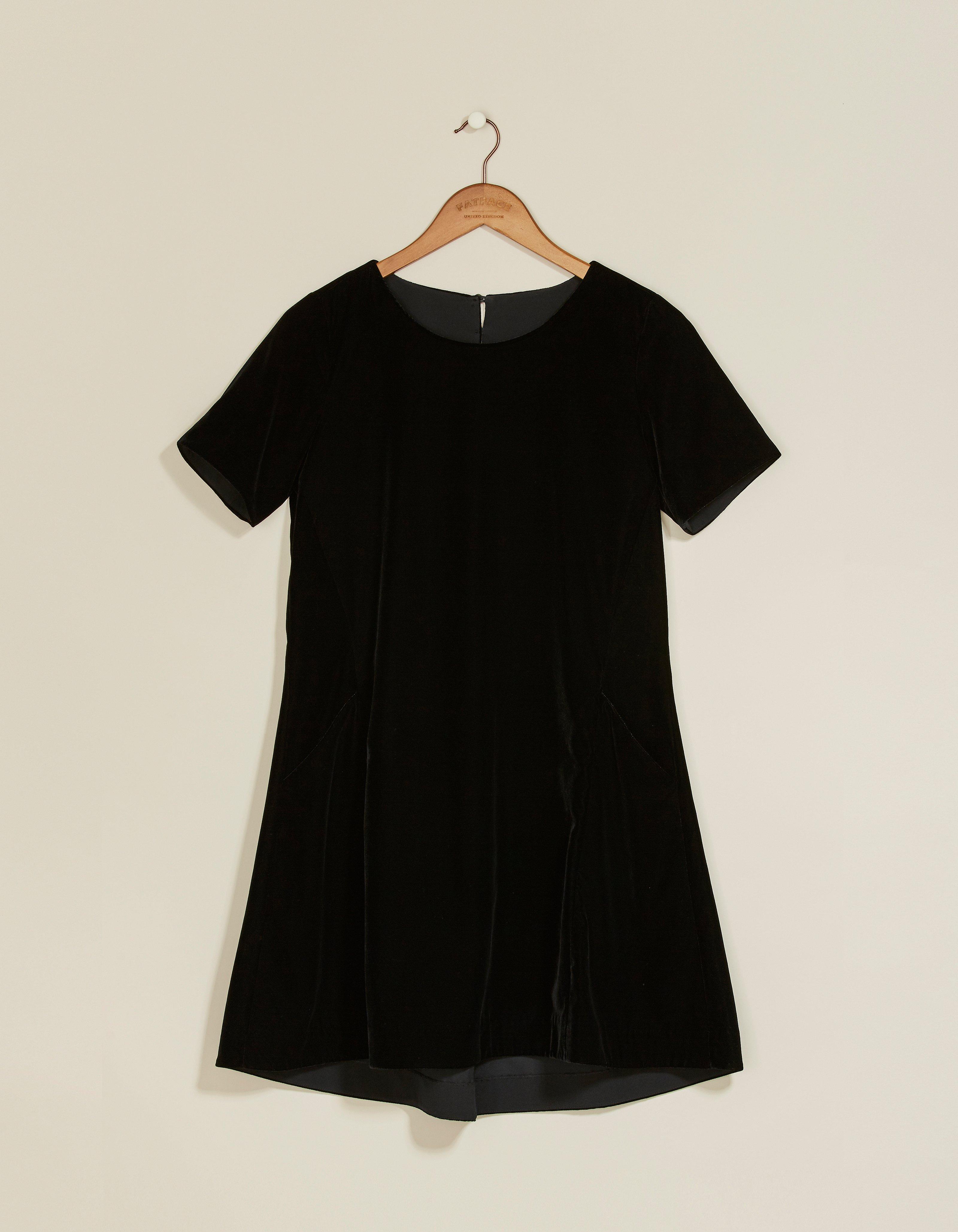 fat face simone velvet dress