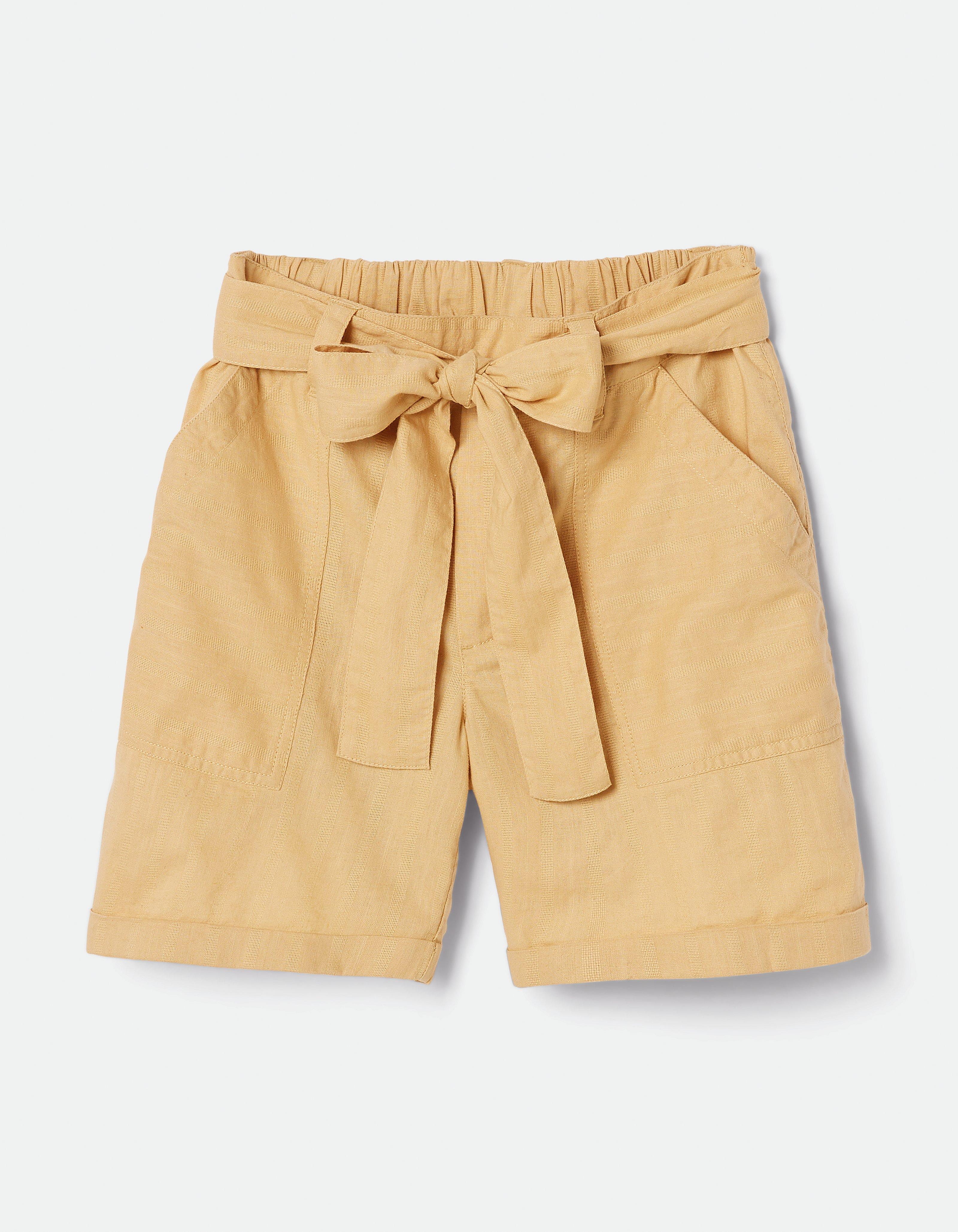 fat face linen shorts