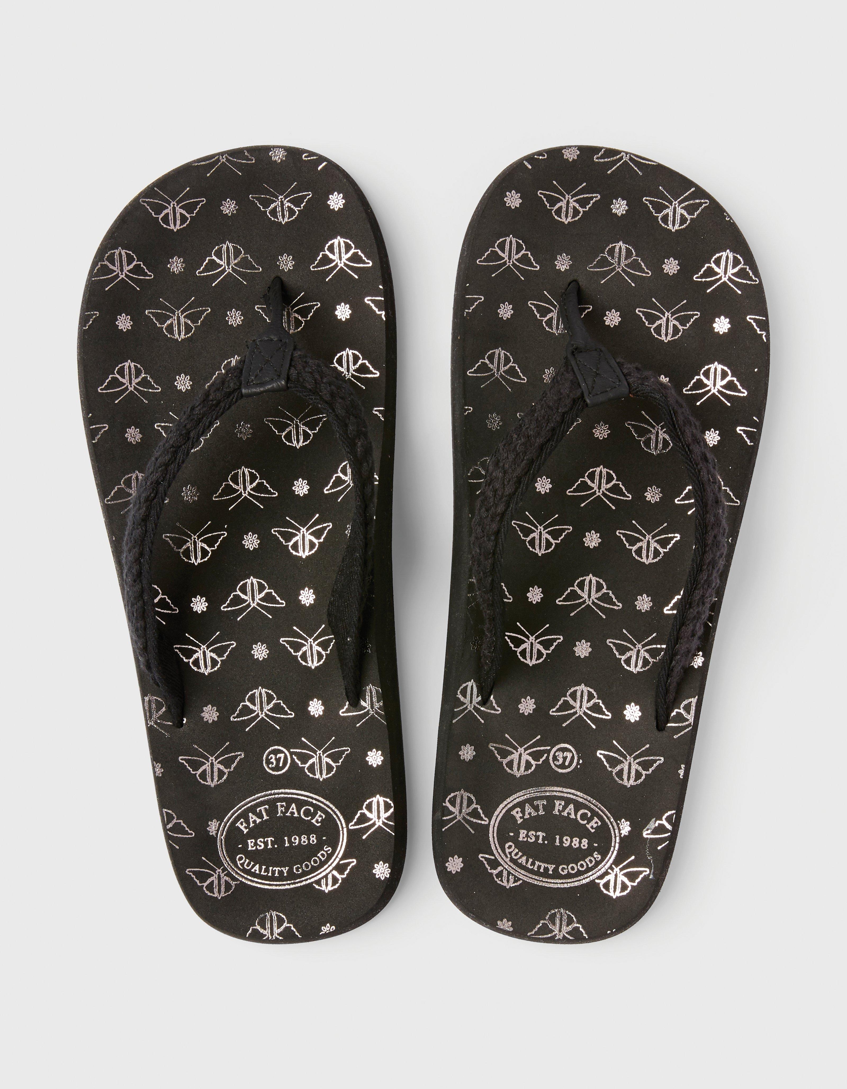 fat face flip flops womens