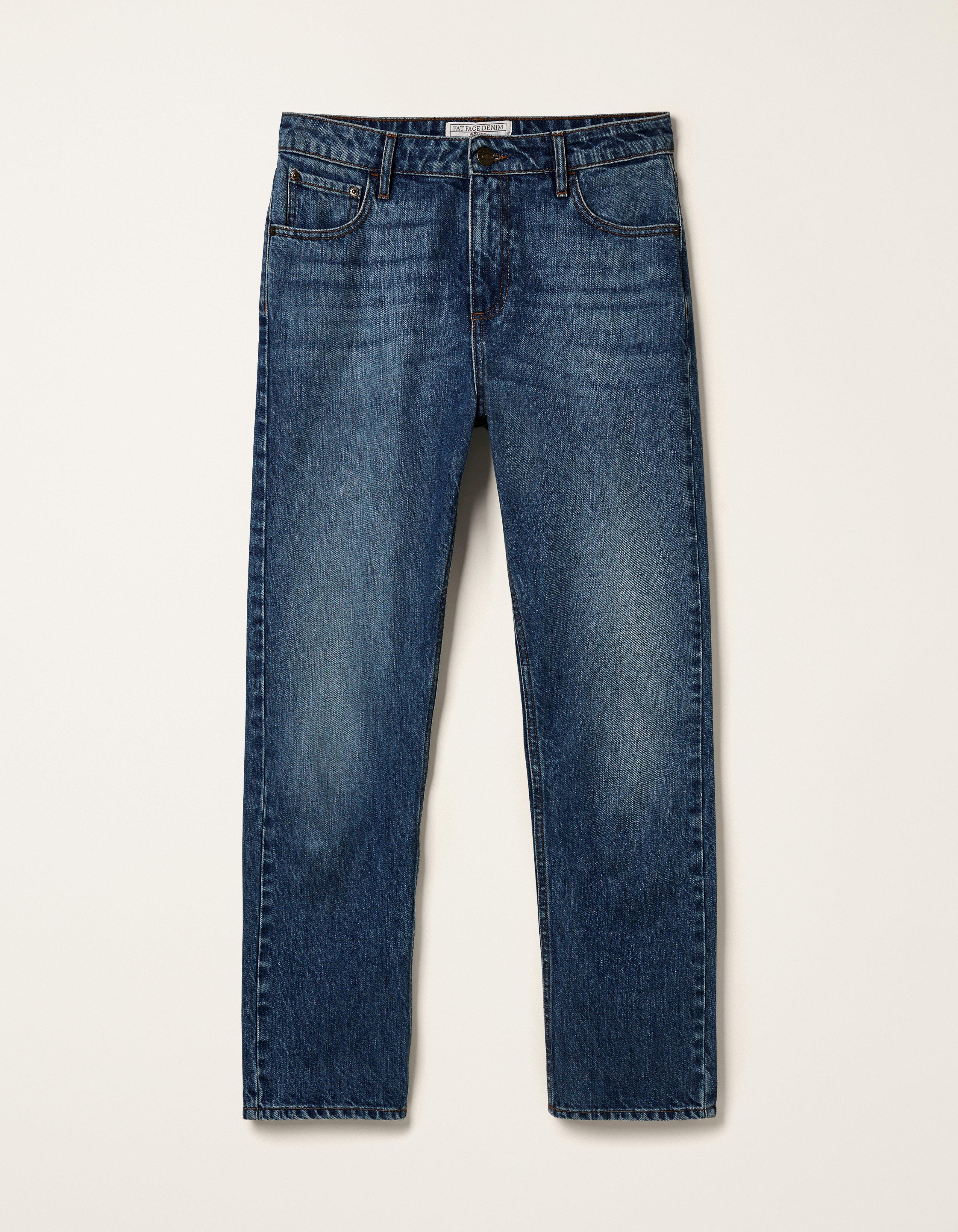 fat face slim straight jeans