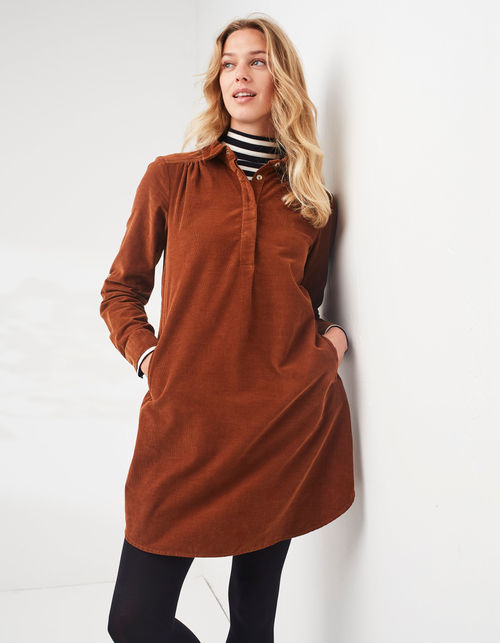 Harper Cord Shirt Dress