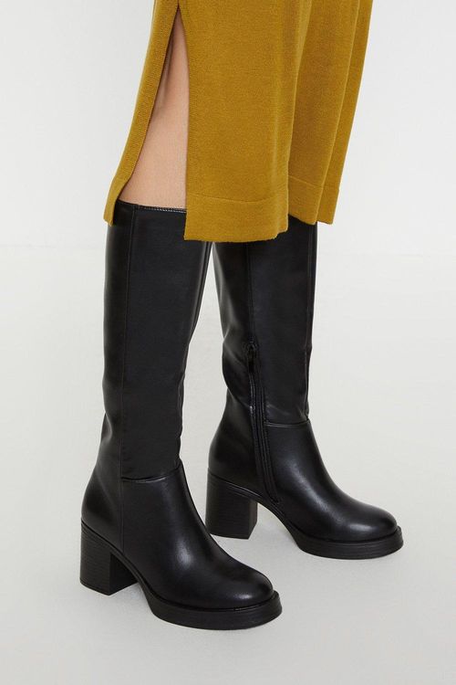 Platform Knee High Boots