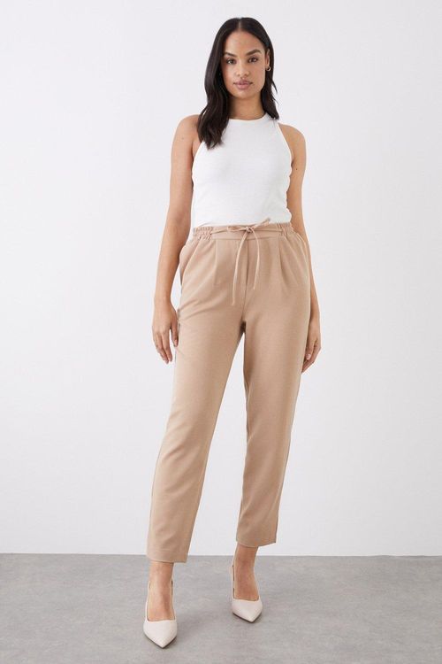 Womens Tie Waist Formal Jogger