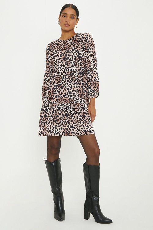 Womens Leopard Sandy Mini...