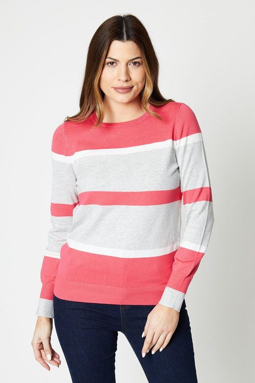 Womens Mixed Stripe...