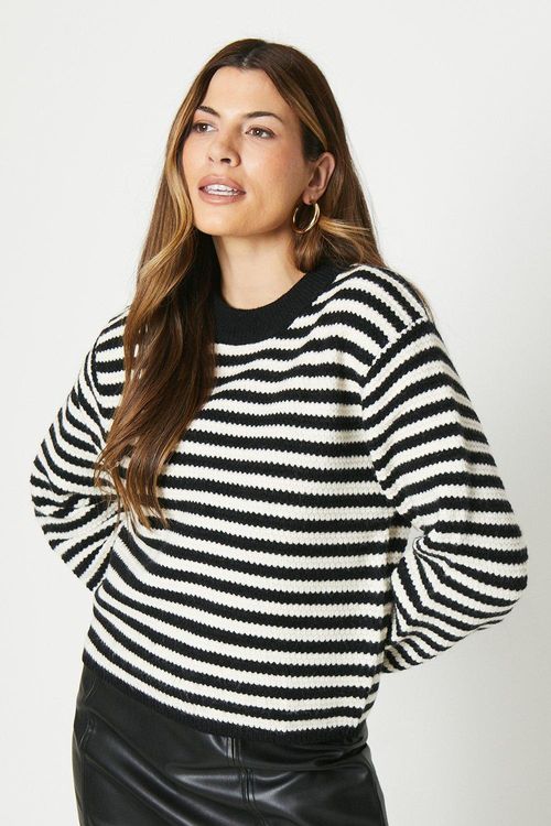 Womens Zig Zag Stripe Jumper