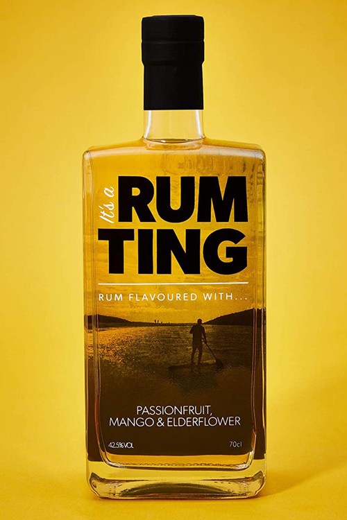 RumTing 70cl Passionfruit Mango and Elderflower Rum