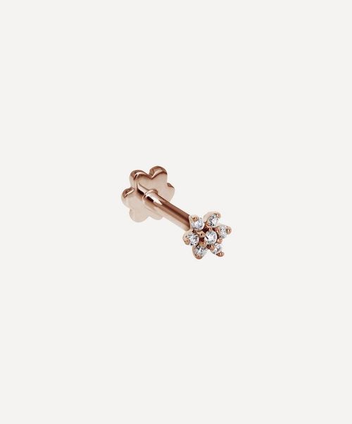 Maria Tash 18ct 3mm Diamond...