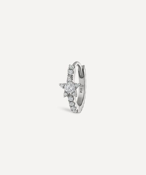 Maria Tash 18ct 8mm Diamond...