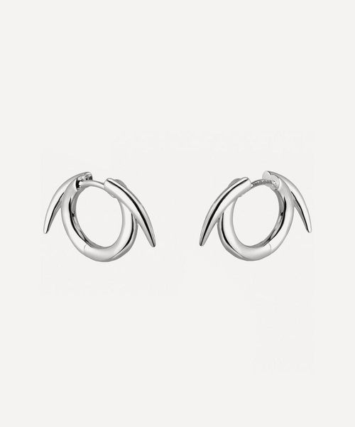 Shaun Leane Silver Thorn Hoop...