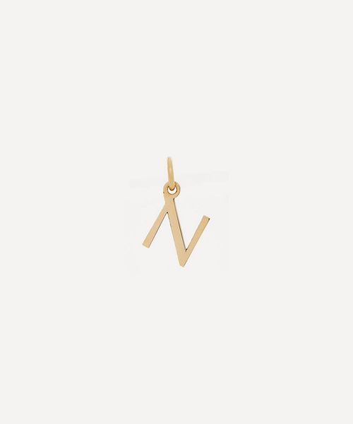 Liberty 9ct Gold Letter N...