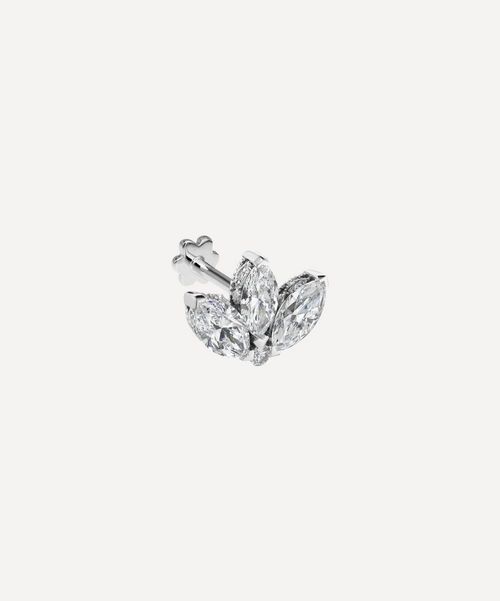 Maria Tash 18ct 6mm Diamond...