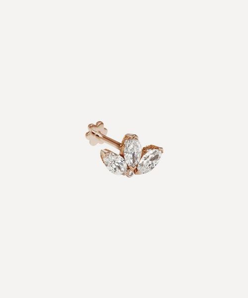 Maria Tash 18ct 4mm Diamond...