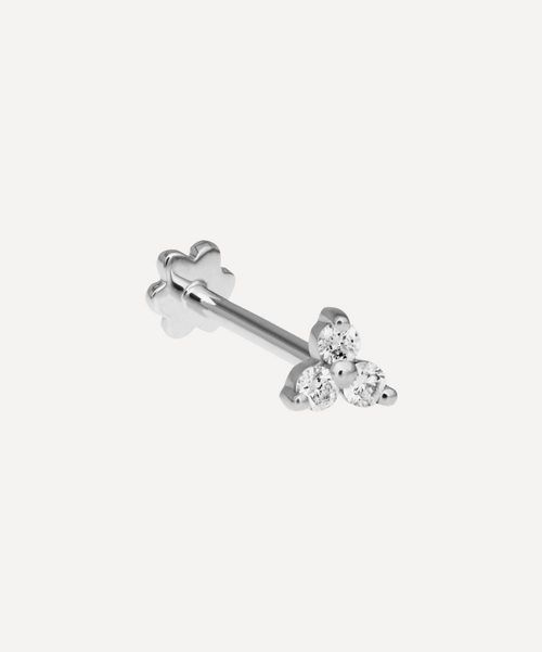 Maria Tash 18ct 4.5mm Diamond...