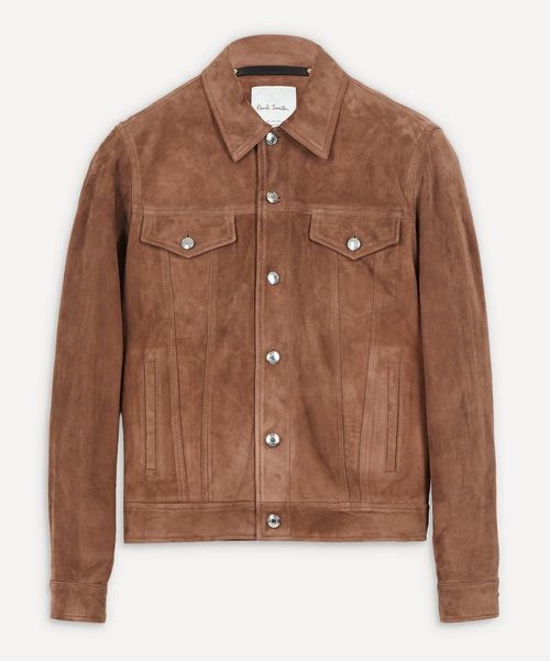 Suede Patch Pocket Jacket