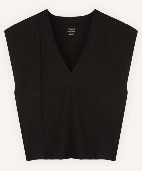 Frame Le High Rise V-neck...