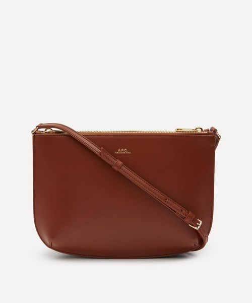 A. P.C. Women's Sarah Leather...