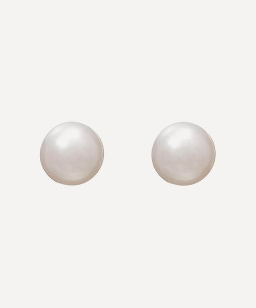 Kojis Pearl Stud Earrings One...