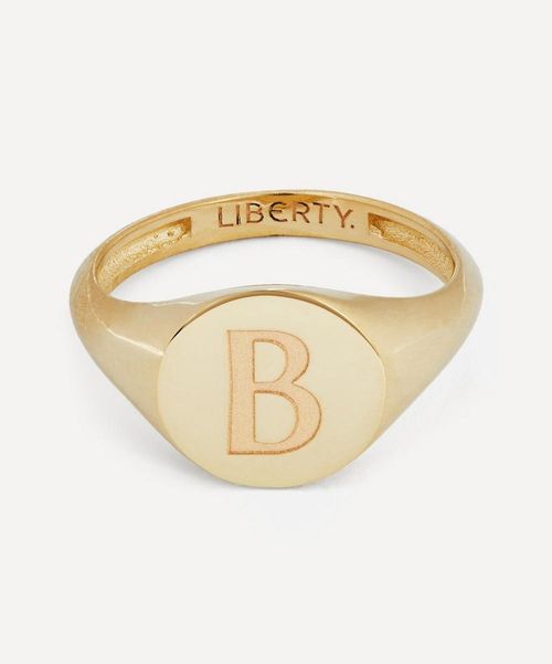 Liberty 9ct Gold Initial...