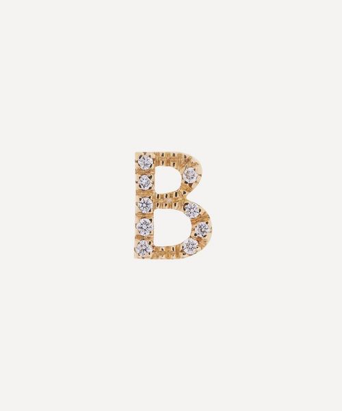 Liberty 9ct Gold Letter B...