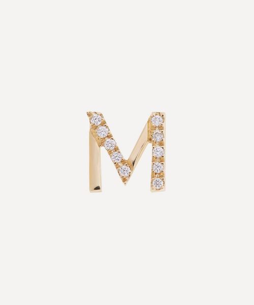 Liberty 9ct Gold Letter M...