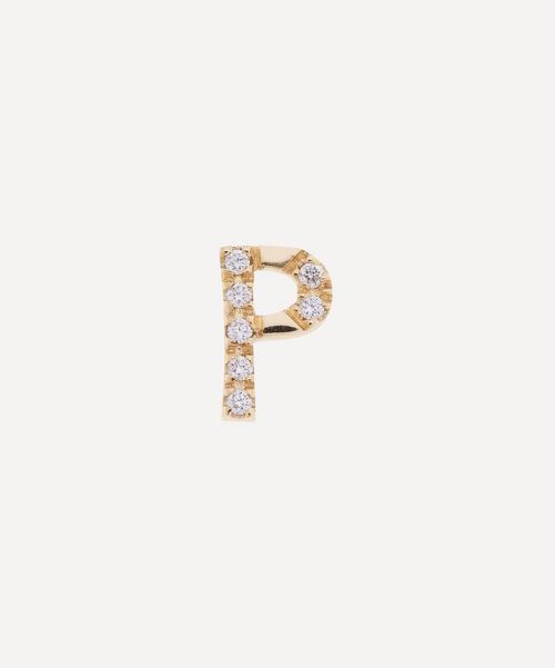 Liberty 9ct Gold Letter P...