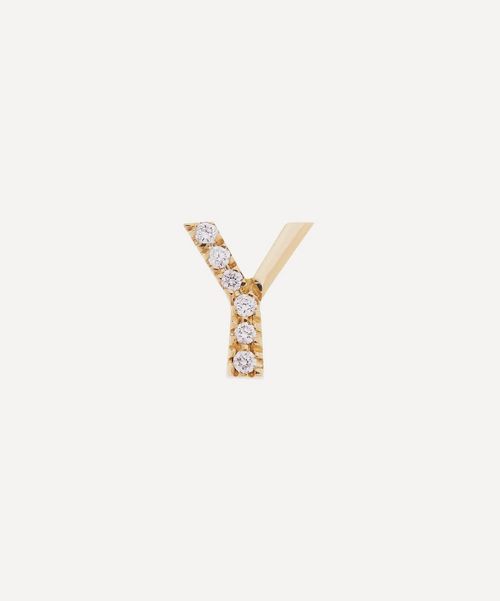 Liberty 9ct Gold Letter Y...