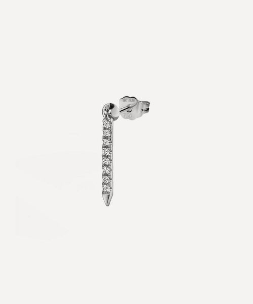 Maria Tash 18ct 11mm Diamond...